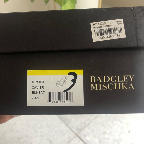 Badgley Miscka Shoes Black Xavier 7 1/2 - Picture 5 of 6